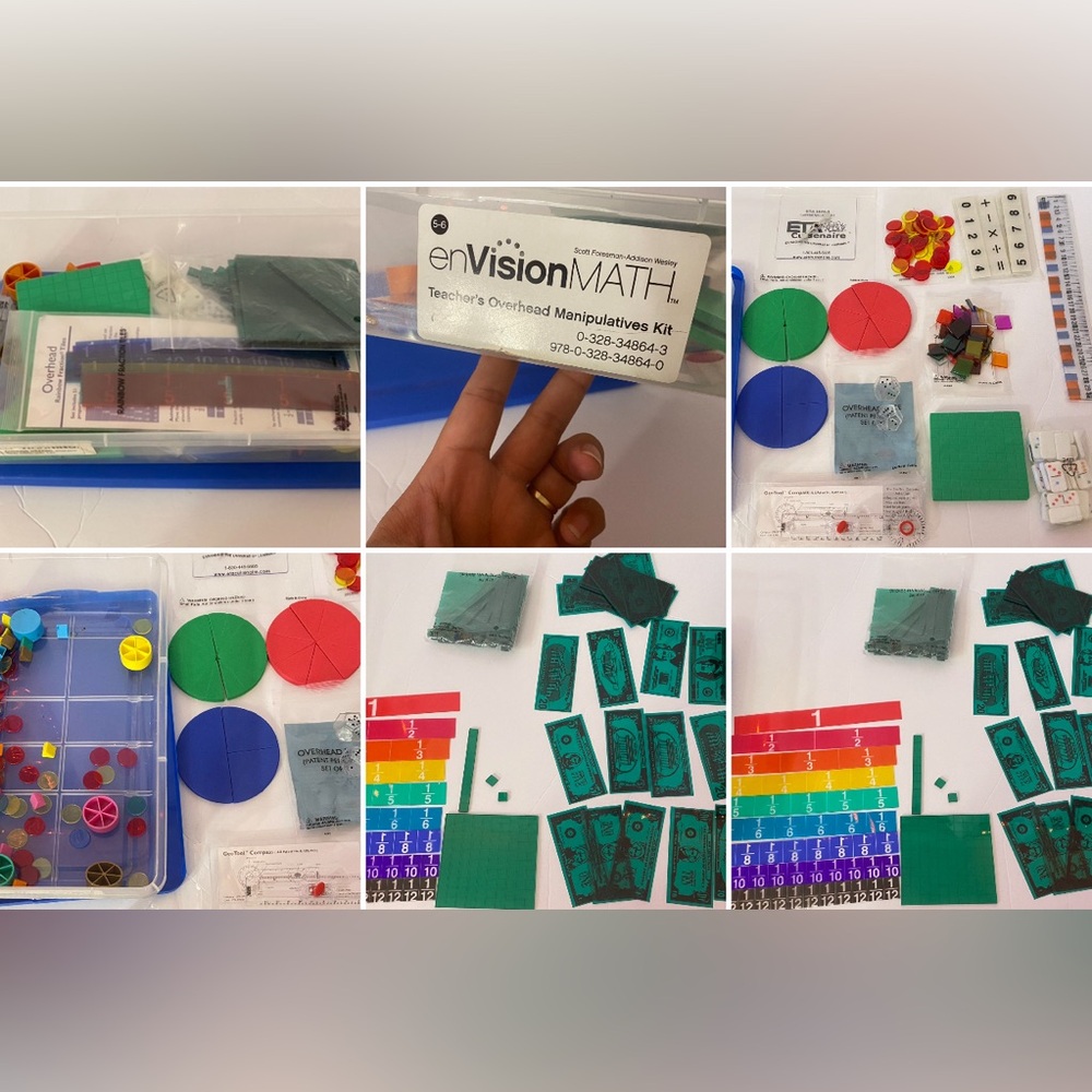 Envision Mathematics Manipulatives Kit Grade 5-6
